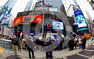 Nov 4, 2008 - The Times Square in NYC