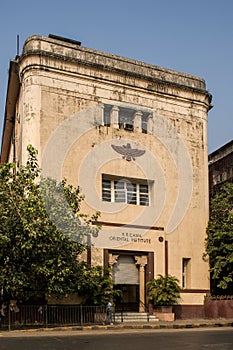 18 Nov 2017-Parsi K.R.CAMA oriental institue-Opposite Lion Gate Shahid Bhagat Singh Marg Mumbai; photo
