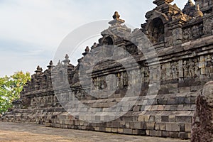 Templo de Borobudur durante el dÃÂ­a, Yogyakarta, Java, Indonesia. photo