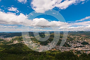 Nova Friburgo City View From Above