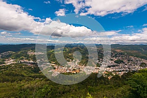 Nova Friburgo City View From Above