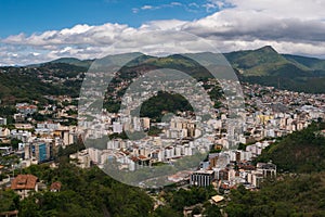 Nova Friburgo City View From Above