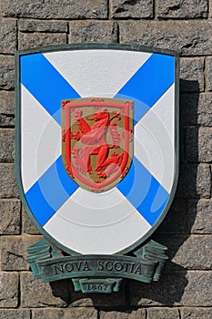 Nova Scotia Coat of Arms, Atlantic Province, Canada