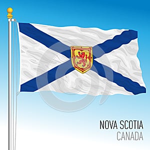 Nova Scotia territorial and regional flag, Canada