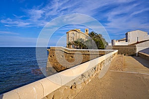 Nova Tabarca church in Alicante Spain