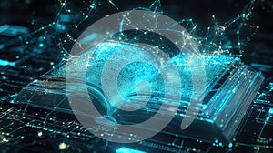 novation synchronizing book in holographic style