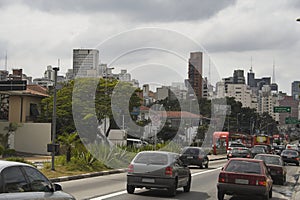 Nove de Julho Street, Sao Paulo photo