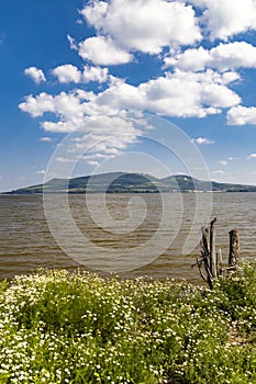 Nove Mlyny reservoirs with Palava, South Moravia, Czech Republic