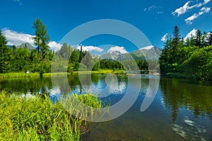 Nove Strbske pleso lake