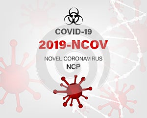 Novel Coronavirus (2019-nCoV). Virus Covid 19-NCP photo