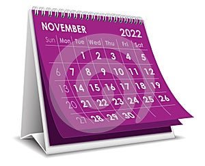 November 2022 Calendar