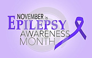 November is epilepsy awareness month photo