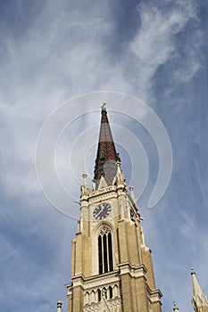 Novi Sad, 05.01.2018.-The name of Mary Church is a Roman Catholic parish church in Novi Sad