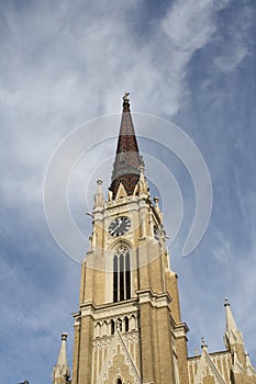 Novi Sad, 05.01.2018.-The name of Mary Church is a Roman Catholic parish church in Novi Sad