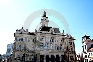 Novi Sad city hall from 1895.year photo