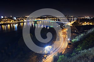 Novi Sad City at Night photo