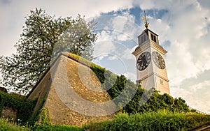 Novi Sad - Old clock tower photo