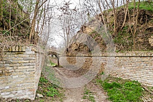 Novi Sad, Serbia - April 05. 2013: Petrovaradin Fortress in the spring period