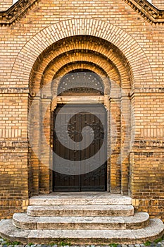 Novi Sad Synagogue, cultural monument of exceptional importance and heritage of Serbia