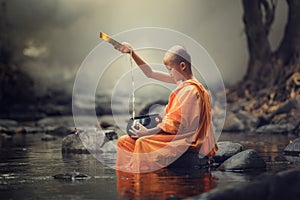 Novice monk