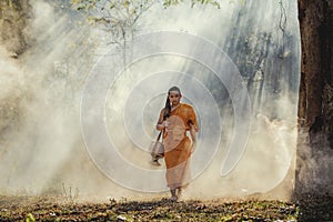 Novice monk