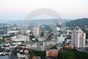 View of the city  Novo Hamburgo from totel swan photo