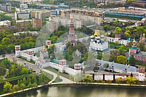 Novodevichiy convent in Moscow, Russia photo