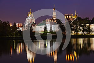 Novodevichiy convent in Moscow Russia