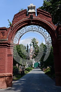 Novodevichy cemetery is one of the most famous burial sites in Moscow.