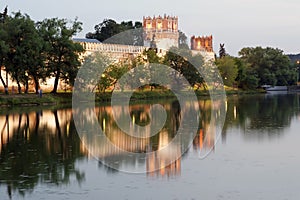 Novodevichy Convent (at night), Moscow, Russia