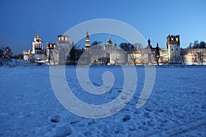 Novodevichy monastery. Moscow. Russia