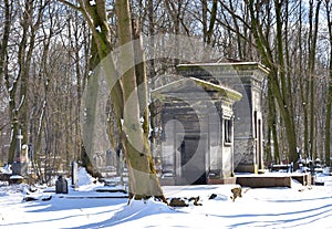 Novodevichye Cemetery in St.Petersburg.