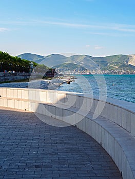 Novorossiysk embankment, Russia