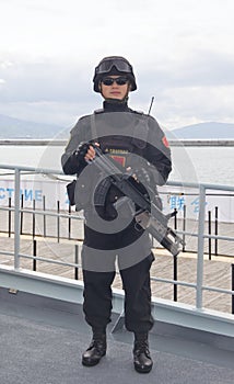 Soldier the marine of China navy