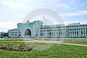 Novosibirsk railway station photo