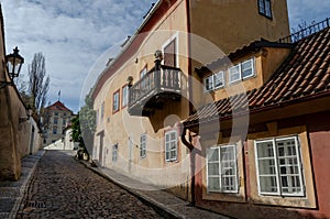 Novy Svet Street in Prague