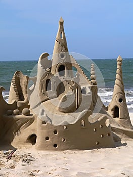 Now THAT'S a sandcastle!