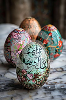 Nowruz, persian new year traditional decorations