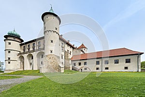 Nowy Wisnicz castle in Poland