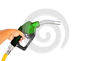 Nozzle red green yellow orange color fuel gasoline dispenser hand held separator