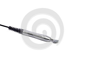 Nozzles for cosmetology procedures isolated on a white background