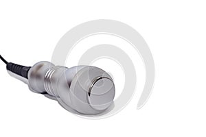 Nozzles for cosmetology procedures isolated on a white background.