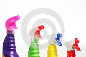 Nozzles of detergents