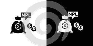 NPL icon Isolated flat vector in outline