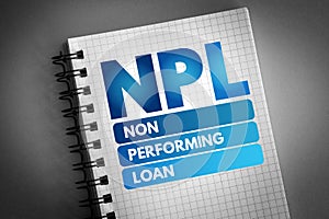 NPL - Non-Performing Loan acronym