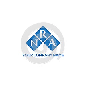 NRA letter logo design on white background. NRA creative initials letter logo concept. NRA letter design