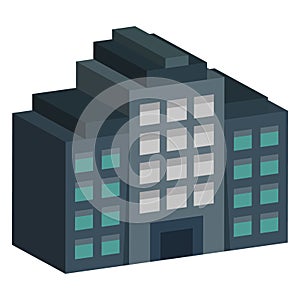 Skyscraper Color vector icon fully editable