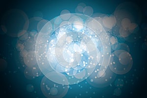 Bokeh and blur vector abstract background