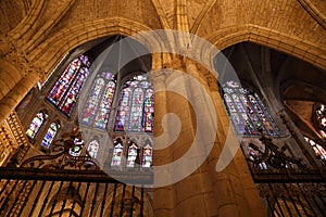 Nterior view of the city of LeÃÂ³n Cathedral photo