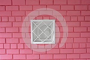 brightly colored brickwork